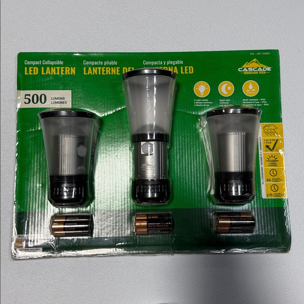 Cascade LED Lantern Set